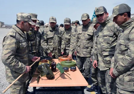 Demonstrated weapons, military and special equipment to be used in Azerbaijan-Turkey joint exercises