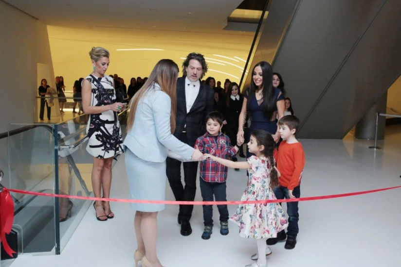 Heydar Aliyev Center hosts exhibition of works by Leyla Aliyeva and Stephen Webster