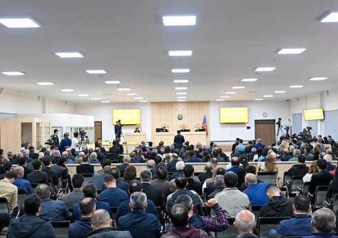 Vardanyanın məhkəməsində zərərçəkmiş: Mərmi düşməsi nəticəsində sağ diz nahiyəmdən xəsarətlər aldım