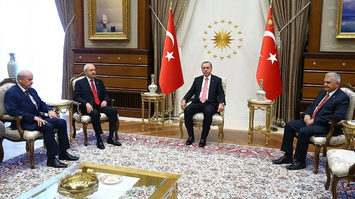 Türkiyə prezidenti ilə müxalifət liderləri arasında keçirilən görüşün detalları açıqlanıb