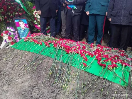 Azərbaycanın şəhid sərhədçisi dəfn edilib - FOTO - VİDEO - YENİLƏNİB