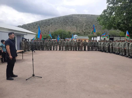 Hərbi qulluqçuların asudə vaxtı səmərəli təşkil olunur