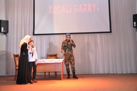 ​ADU-da “Xocalı harayı” adlı tamaşa nümayiş olunub