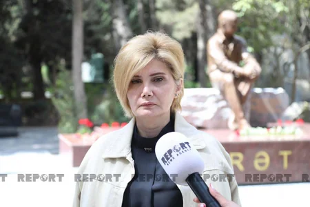 Xalq şairi Fikrət Qocanın abidəsinin açılışı olub