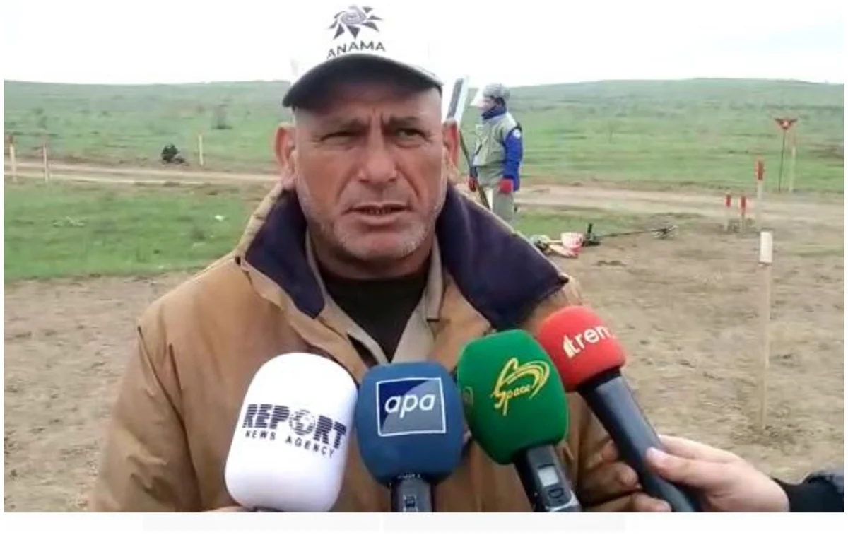 ANAMA о разминировании дороги Шуша-Физули