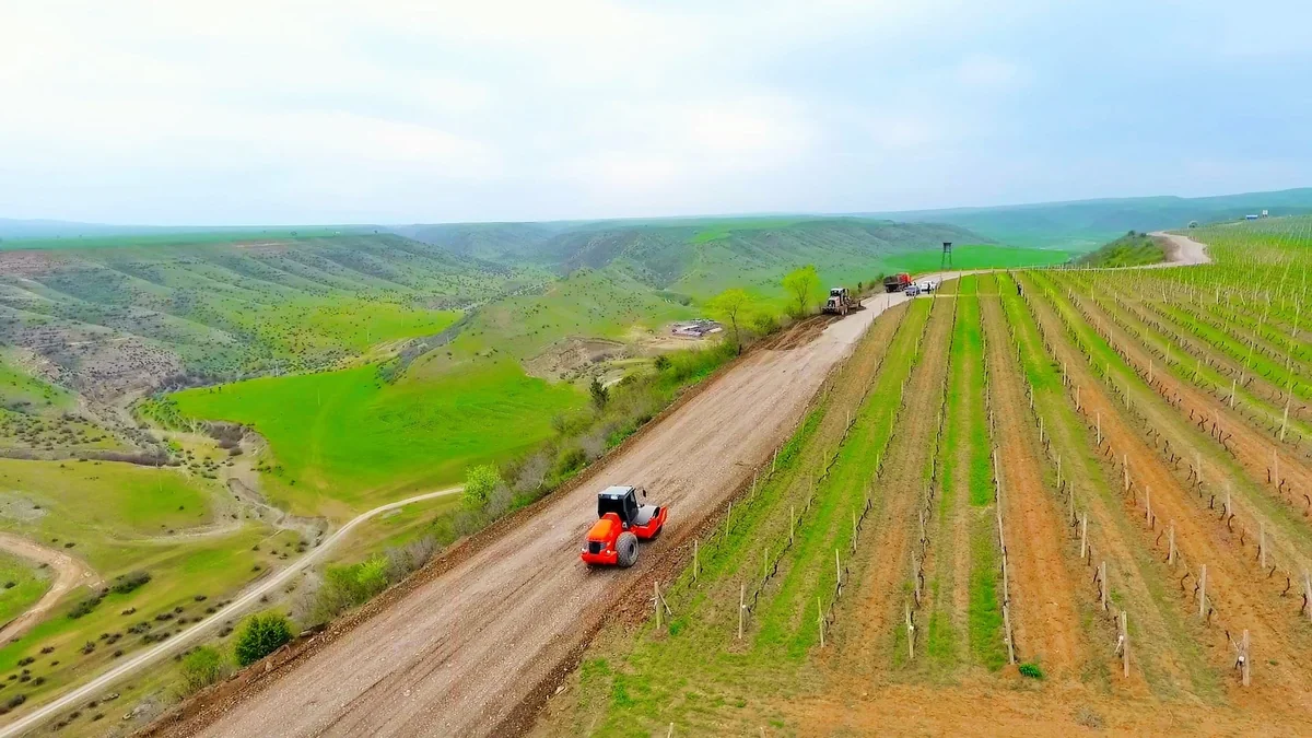 İsmayıllı rayonunda yol infrastrukturunun qurulmasına başlanılıb