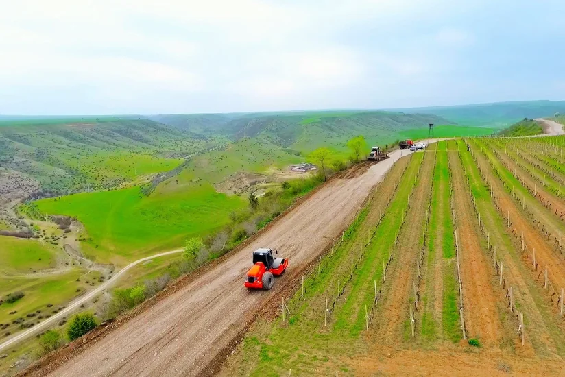 İsmayıllı rayonunda yol infrastrukturunun qurulmasına başlanılıb