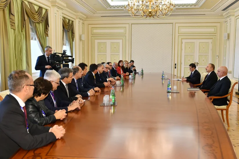 President Ilham Aliyev received European Academy for Elections Observation mission