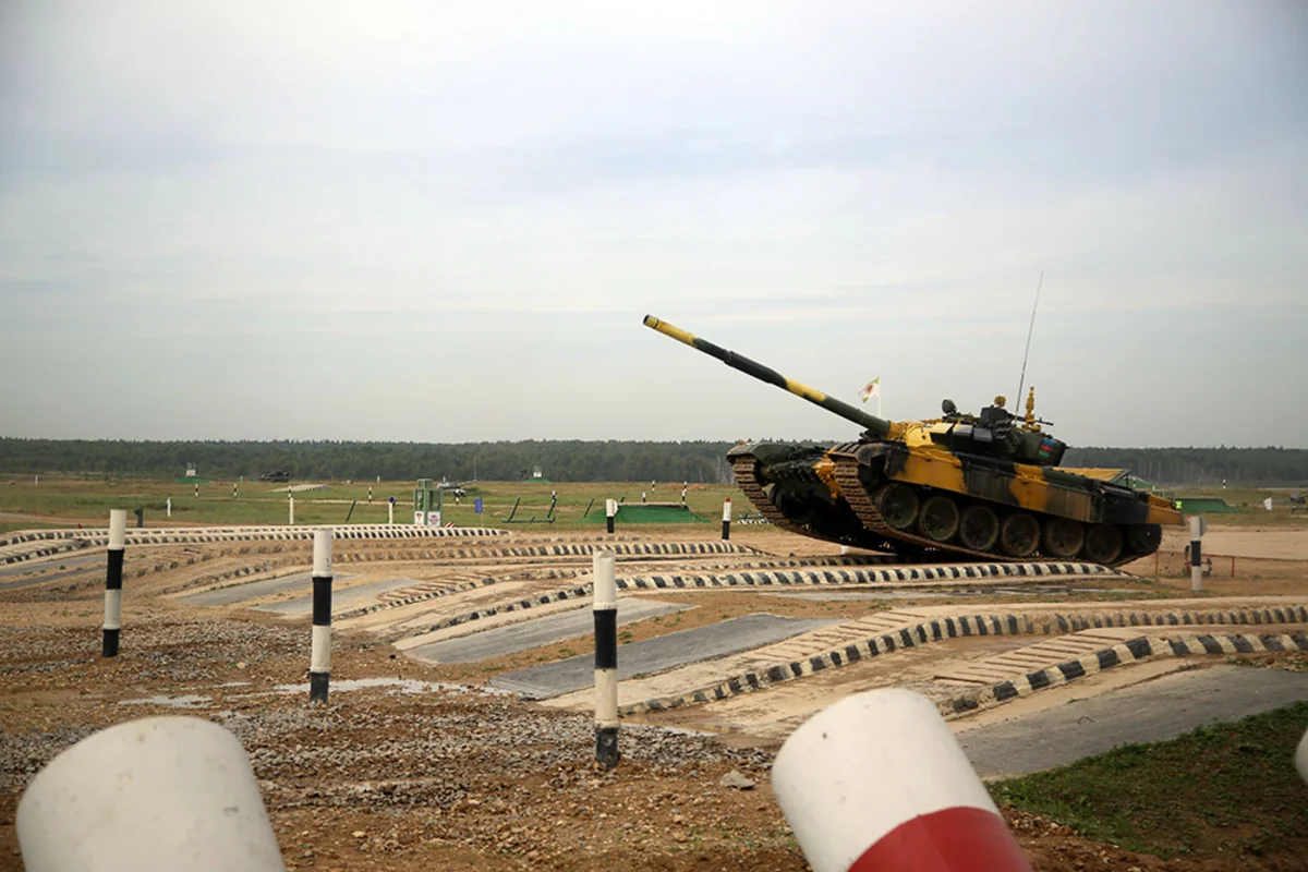 Azərbaycan hərbçiləri “Tank biatlonu” müsabiqəsində yarımfinala yüksəlib