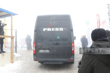 Xankəndi-Laçın yolunda sülhməramlıların media avtomobili maneəsiz keçib