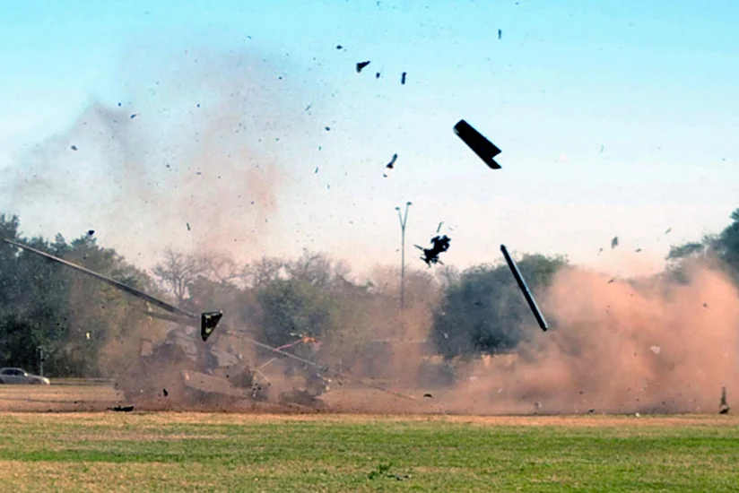 Qazaxıstanda “Mi-2” vertolyotu qəzaya uğrayıb