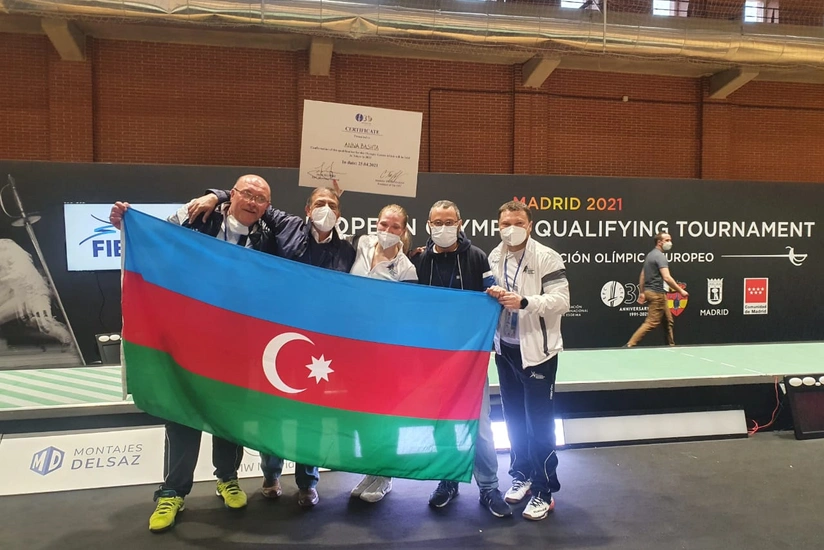 Qılıncoynadanımız olimpiadaya lisenziya qazandı