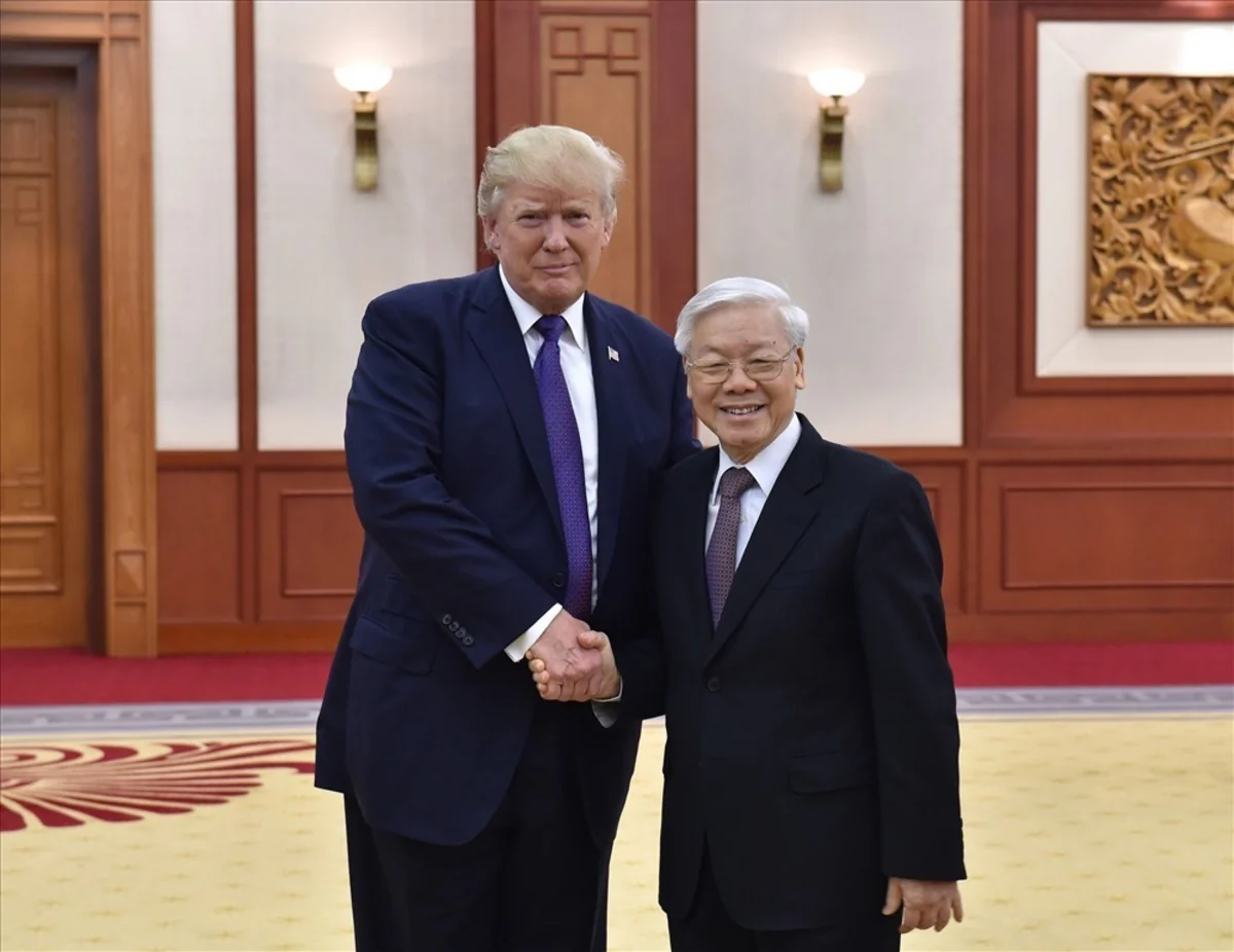 US and Vietnam presidents meet in Hanoi