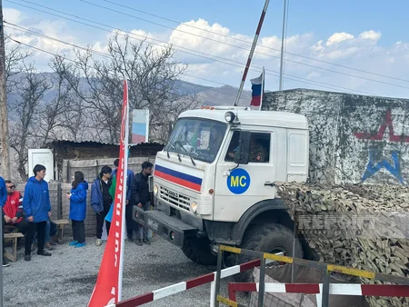 По дороге Ханкенди-Лачын беспрепятственно проехал 91 автомобиль миротворцев