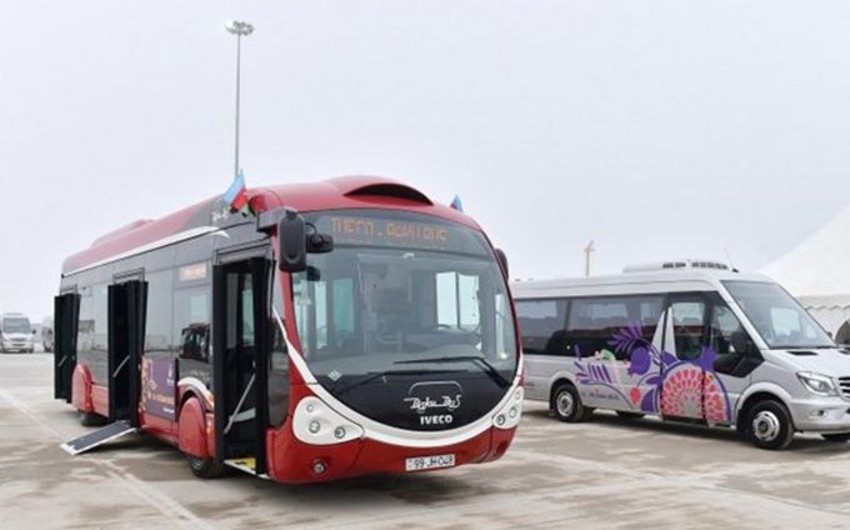 ​Bakıda avtobus, taksi və mikroavtobusların sayı artırılacaq