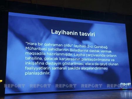 “Hərə bir qəhrəman oldu” adlı tədbir keçirilib