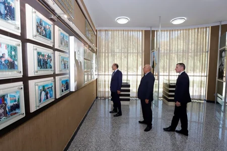 Əbülfəs Qarayev Qusarda vətəndaşları qəbul edib