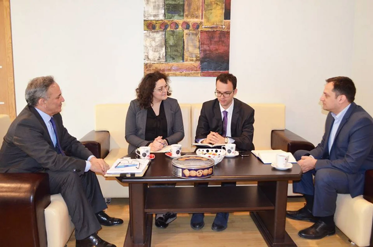 Əflatun Amaşov ATƏT təmsilçisi ilə görüşüb