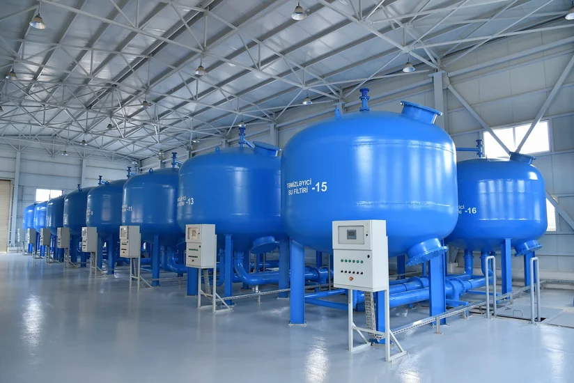 Yevlaxda içməli su şəbəkəsinin yenidən qurulması davam etdirilir