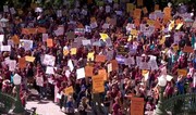 Thousands of Australian teachers gone on strike with 600,000 students affected
