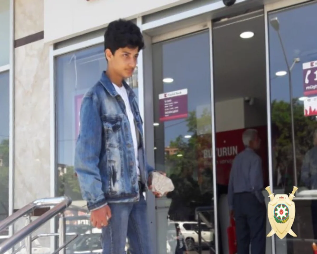 Bakıda banklardan birindən oğurluq etmək istəyən şəxs tutulub