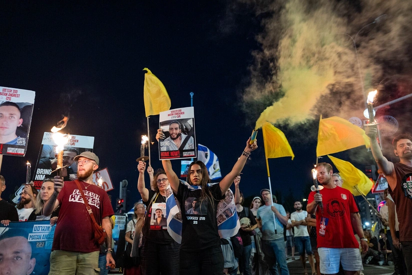 Tel-Əvivdə İsrail hökumətinə qarşı etiraz aksiyası keçirilir