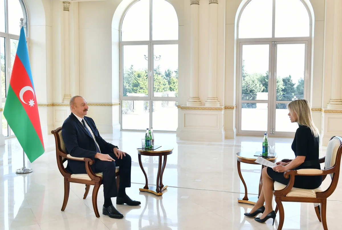 Prezident İlham Əliyev “Euronews” televiziyasına müsahibə verib - YENİLƏNİB