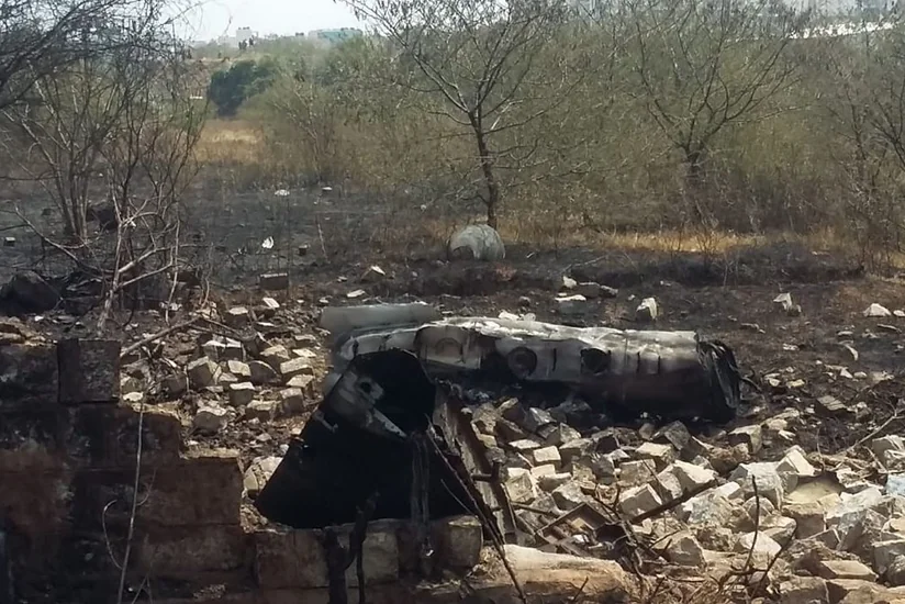 Hindistanda qırıcı təyyarə qəzaya uğrayıb, hər iki pilot ölüb - VİDEO - FOTO