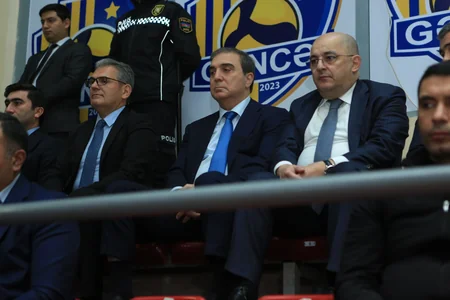 Voleybol üzrə Azərbaycan çempionatında daha bir oyun keçirilib