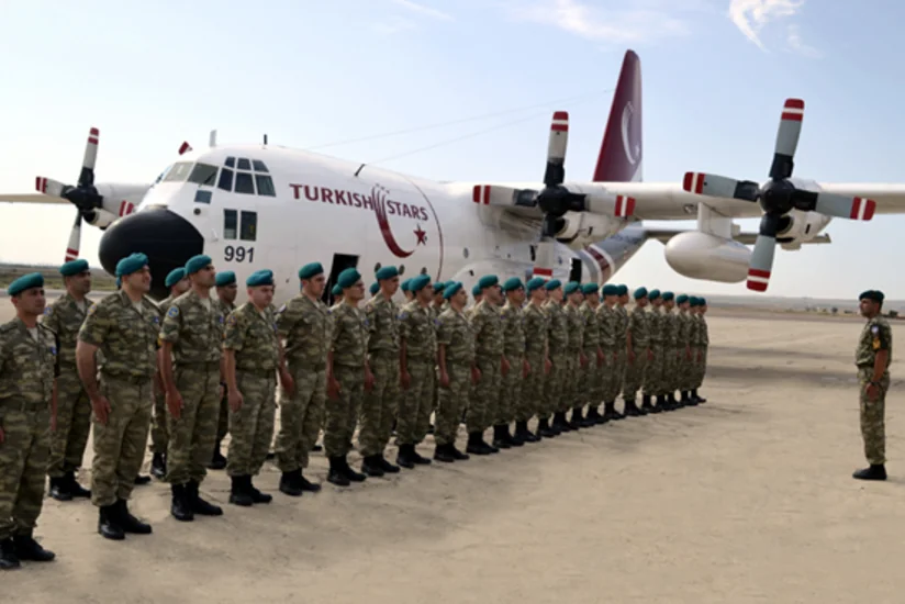 Əfqanıstandakı sülhməramlılarımızın bir qrupu Azərbaycana qayıdıb - FOTO