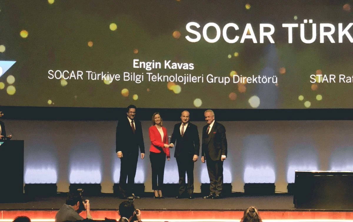 “SOCAR Turkey “İlin rəqəmsal transformasiya mükafatı”na layiq görülüb