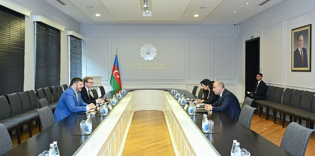 Azərbaycanla Ukrayna arasında elm və təhsil sahəsində gələcək əməkdaşlıq müzakirə edilib