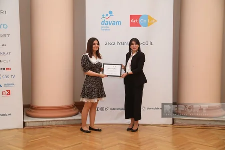 Gənc rəssam: İlk dəfə portret əsərimdə Ümummilli Lideri çəkmişəm