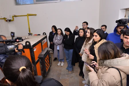 Naxçıvan MR Səhiyyə Nazirliyi jurnalistlər üçün media tur təşkil edib