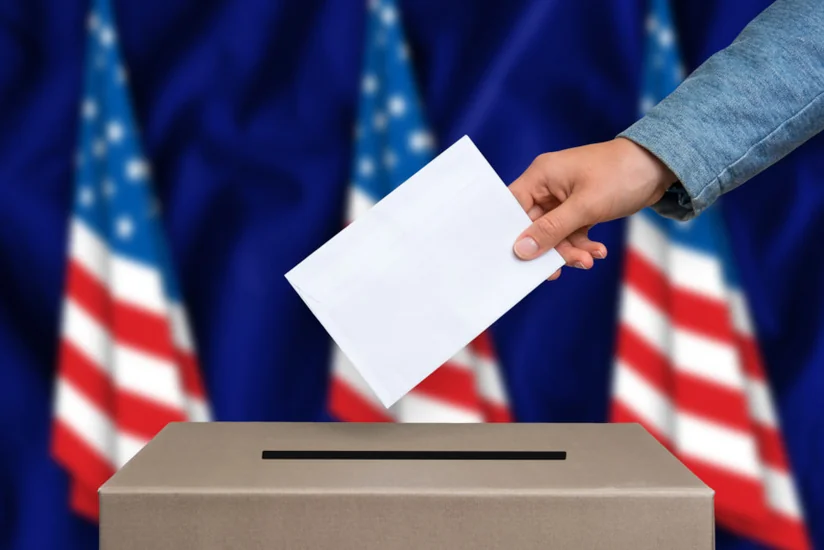 Half of swing-state voters fear violence around US election