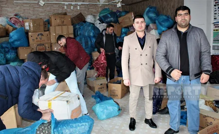 Azərbaycandan Türkiyəyə müasir modul tipli daha 5 ədəd fərdi yaşayış evi göndərilib