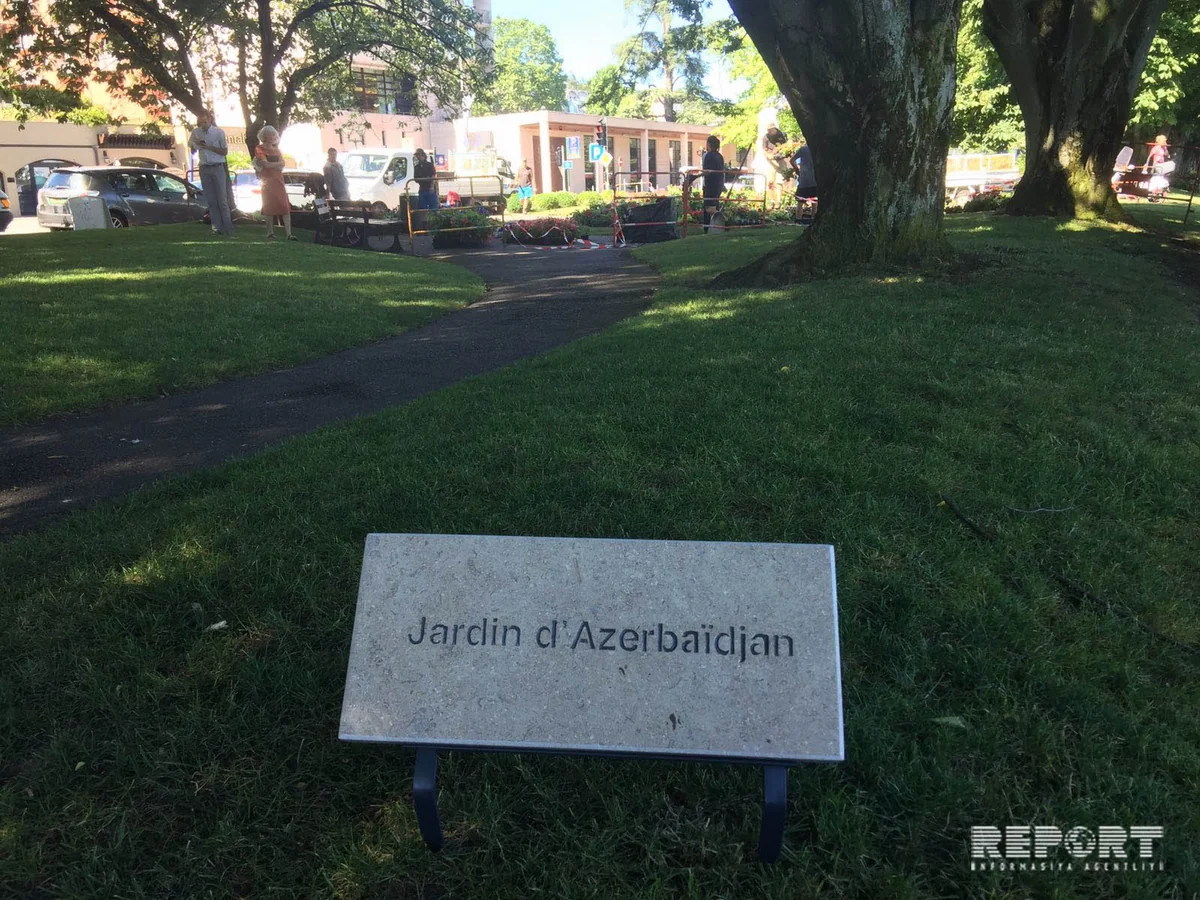 Fransada İsmayıllı parkı açılıb - FOTO