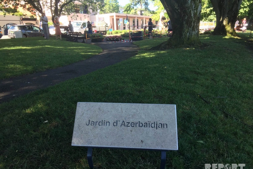 Fransada İsmayıllı parkı açılıb - FOTO