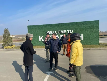 Ukrainian journalists visit Azerbaijan’s Fuzuli liberated from occupation