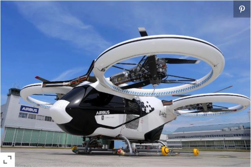 В Германии испытали летающие такси