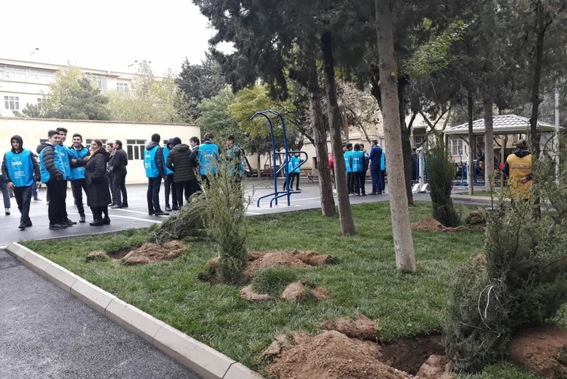 BŞİH: Bakının bütün rayonlarında abadlaşdırma işləri davam etdirilir