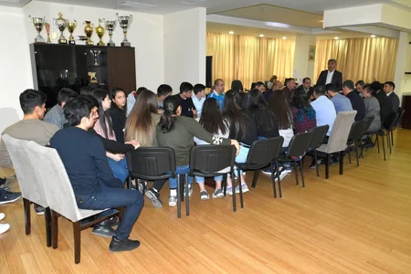 Avropa çempionatında uğurla çıxış edən karateçilər mükafatlandırılıb