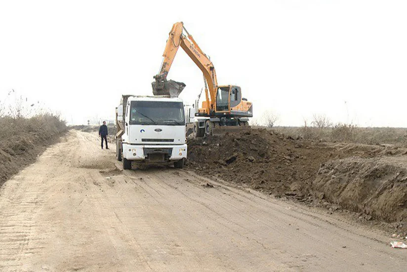 Qanunsuz qum daşıyanlar cəzalandırıldı