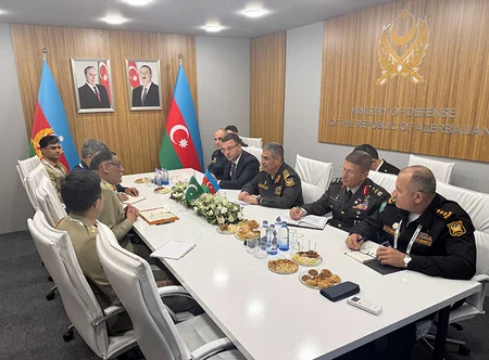 Azərbaycan-Pakistan hərbi əməkdaşlığının yeni perspektivləri müzakirə edilib