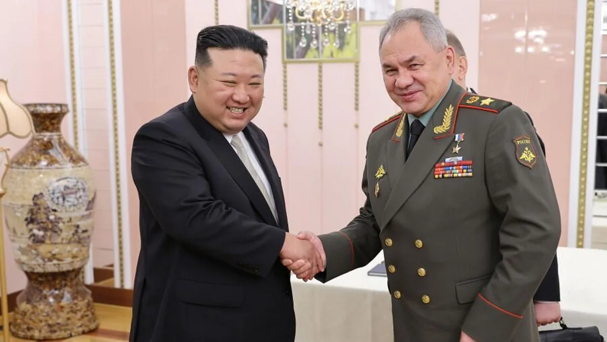 Russian Security Chief Shoigu discusses int’l issues with Kim Jong Un  