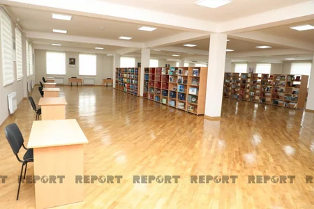 Bakıda sökülərək yenidən tikilən məktəbin açılışı olub