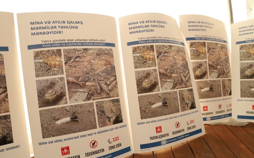 Laçına köçən sakinlər üçün ANAMA maarifləndirmə təlimi keçib