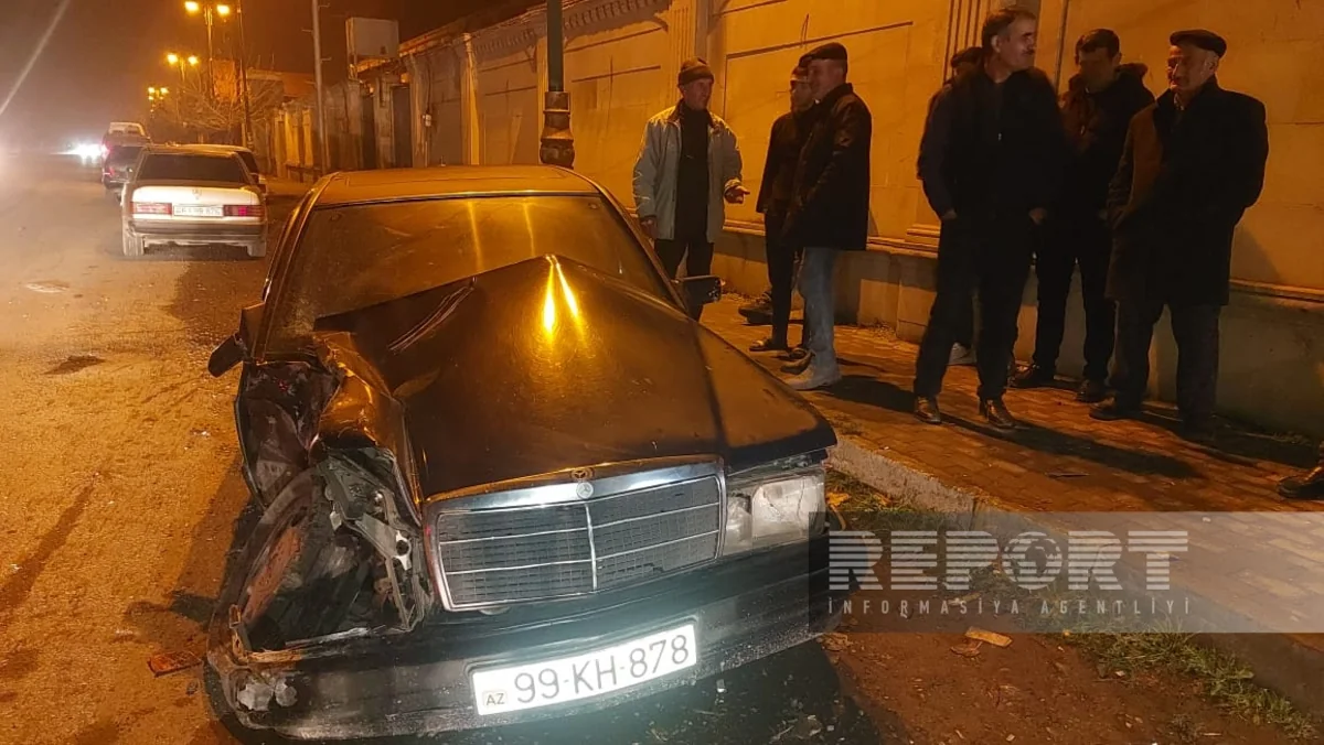 В Имишли произошло ДТП, три человека получили травмы
