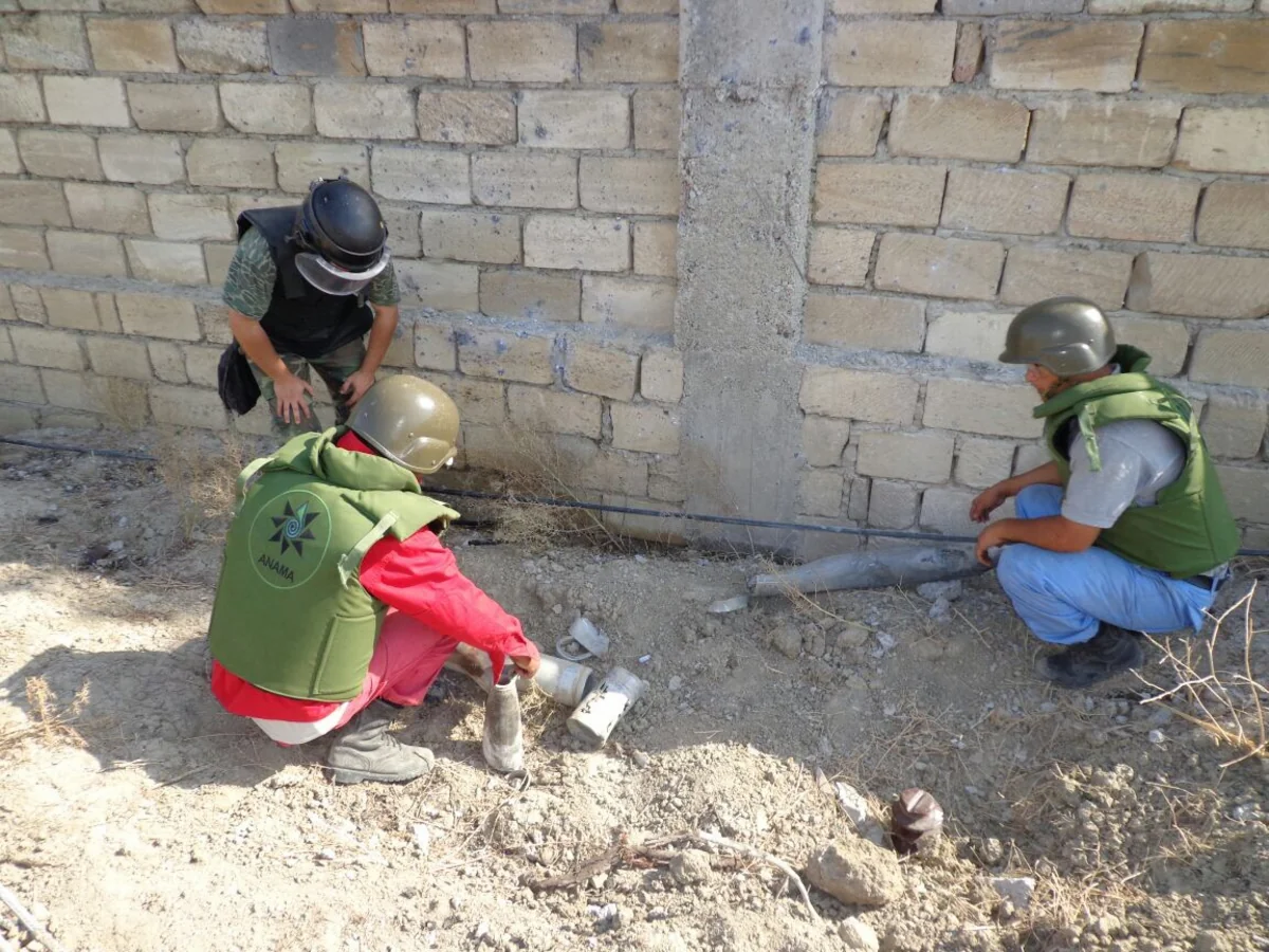 Xızıda daha 156 ədəd partlamamış hərbi sursat aşkarlanıb