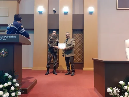 FHN-in beynəlxalq humanitar əməliyyatlarda fəaliyyəti mövzusunda tədbir keçirilib